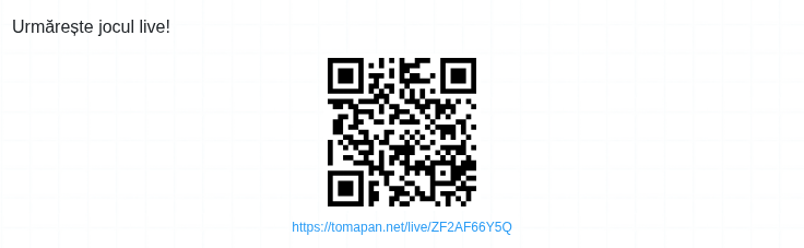 Cod QR pentru public